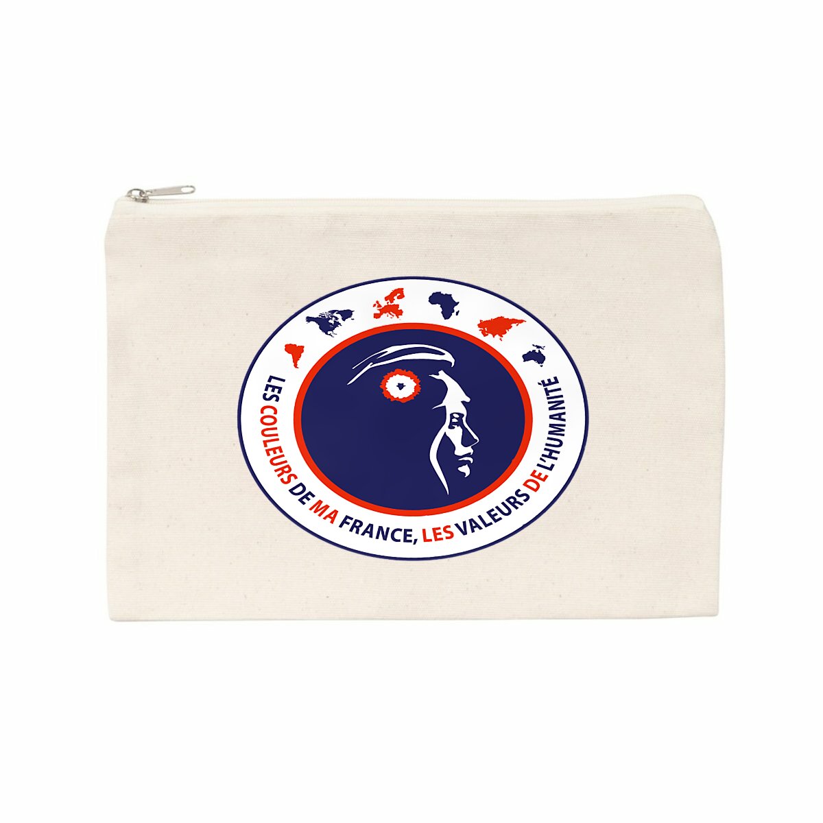 Pochette en coton recyclé